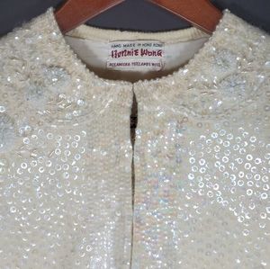 True Vintage Bonnie Wong Beaded Cardigan